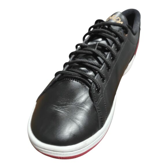 NIKE Air Jordan 1 Centre Court \'Black/Mystic Hibiscus\' Sneakers Size 10.5 main image 9